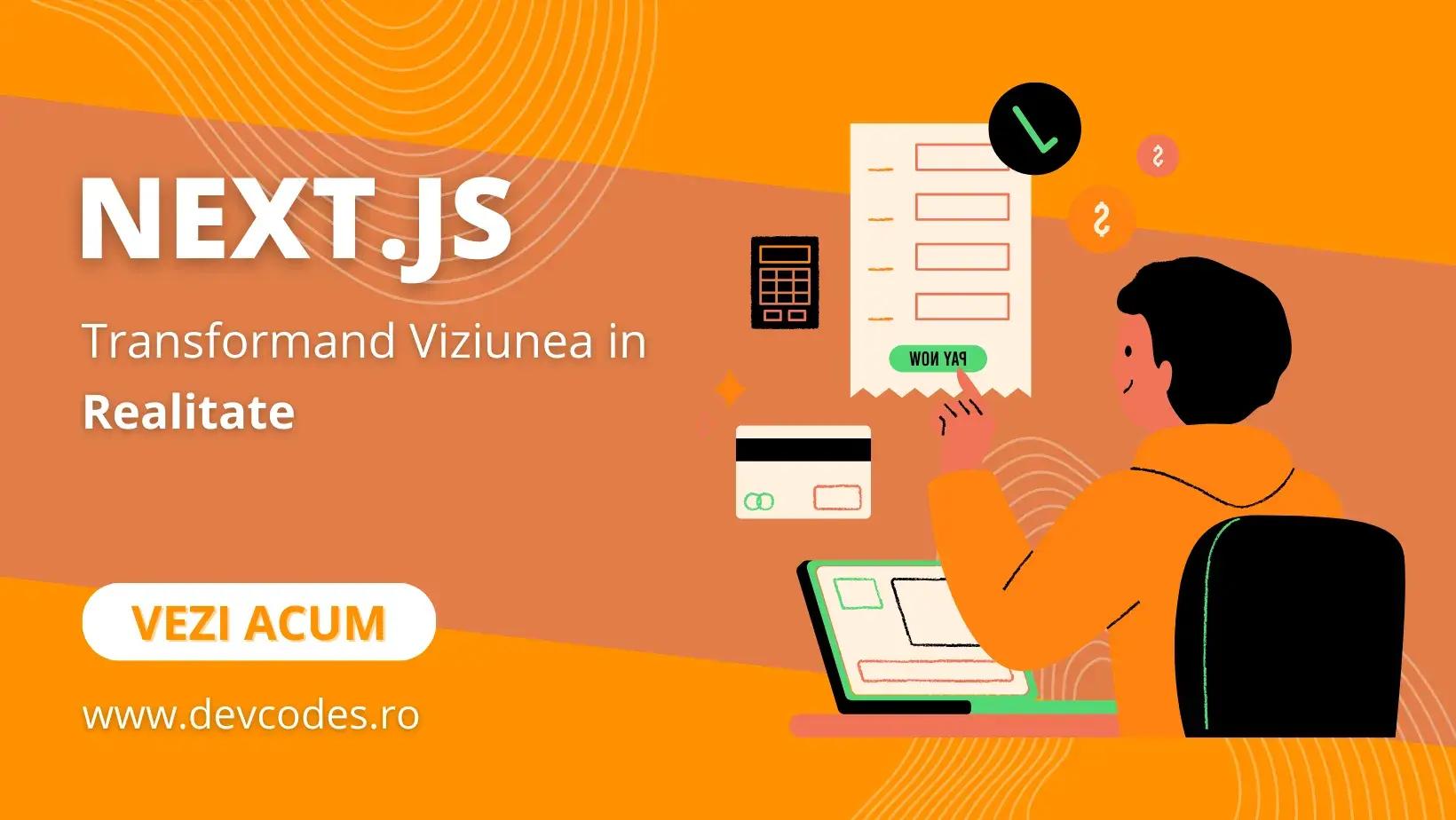 Realizare Website și Creare Site în Next.js: Transformând Viziunea în Realitate cu DevCodes